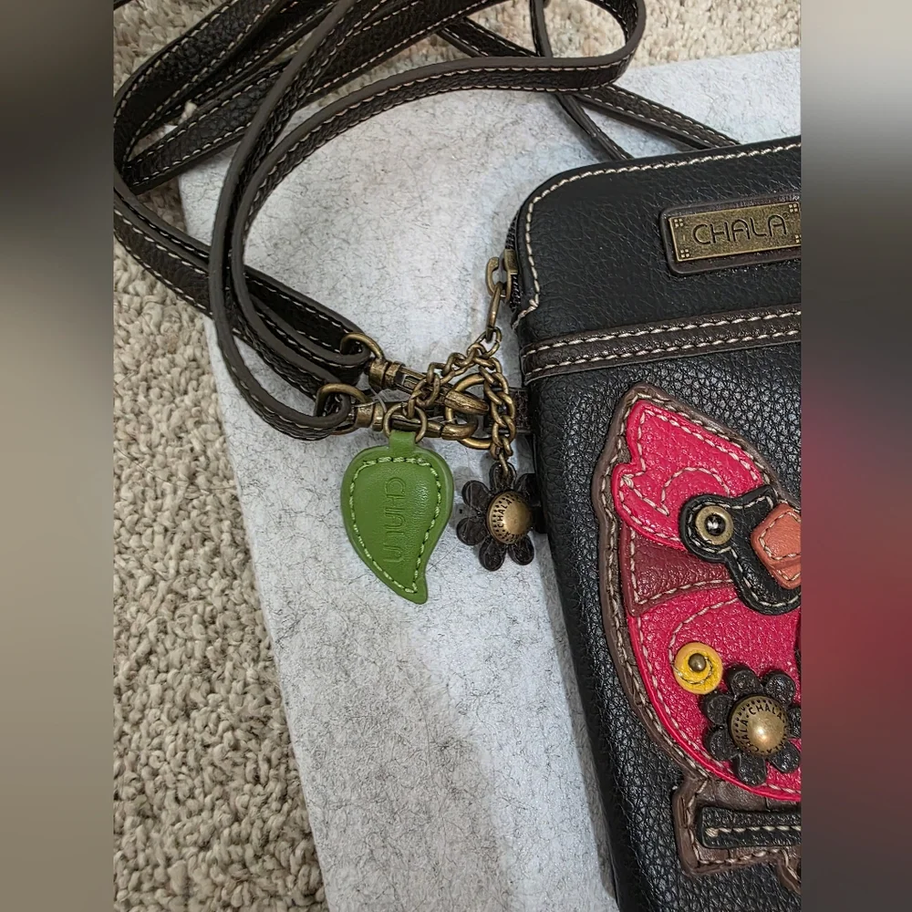 NWT CHALA Handbag Chocolate Brown - Picture 5 of 16